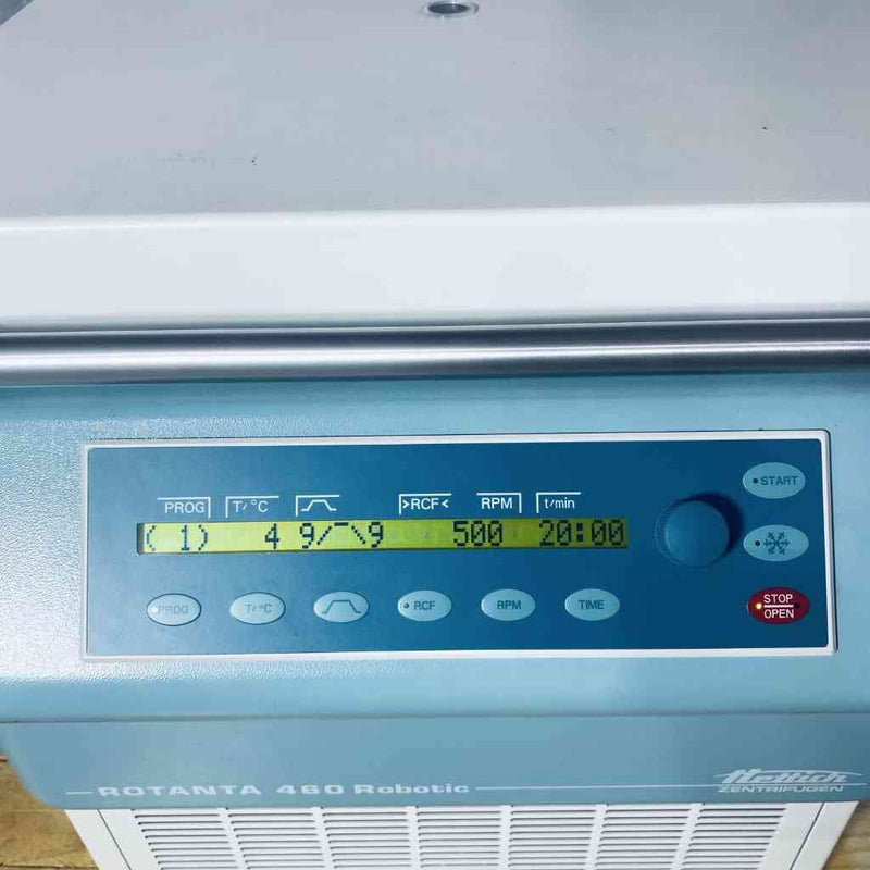 Hettich Rotanta 460 Robotic Centrifuge Refrigerated with 4 Place Swing-out Rotor Centrifuges Hettich