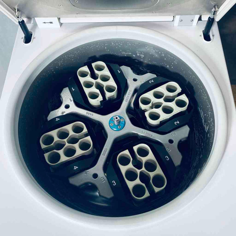 Hettich Rotanta 460 Robotic Centrifuge Refrigerated with 4 Place Swing-out Rotor Centrifuges Hettich