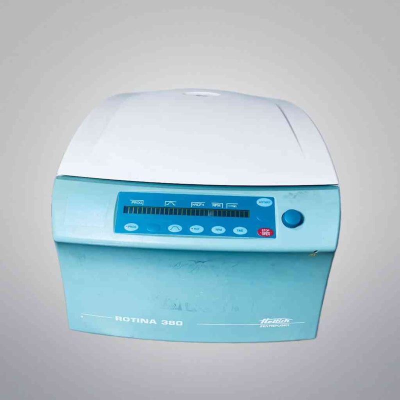 Hettich Rotina 380 Centrifuge with 1798 Rotor 5051 Bucket 50 ml Inserts Centrifuges Hettich
