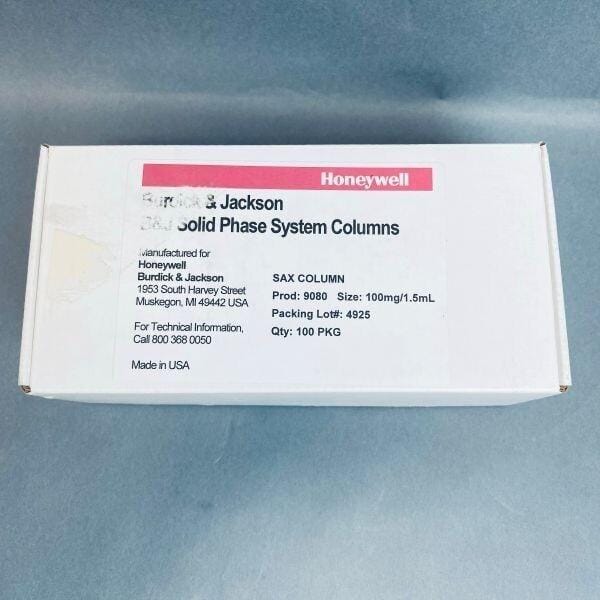 Honeywell B&J Solid Phase SAX Column 100 mg / 1.5 ml Pack of 100 Columns Chromatography Columns & Reservoirs Honeywell