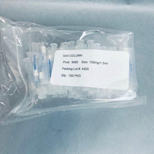 Honeywell B&J Solid Phase SAX Column 100 mg / 1.5 ml Pack of 100 Columns Chromatography Columns & Reservoirs Honeywell