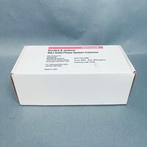 Honeywell B&J Solid Phase SCX Column 500 mg / 4 ml Pack of 50 Columns Chromatography Columns & Reservoirs Honeywell