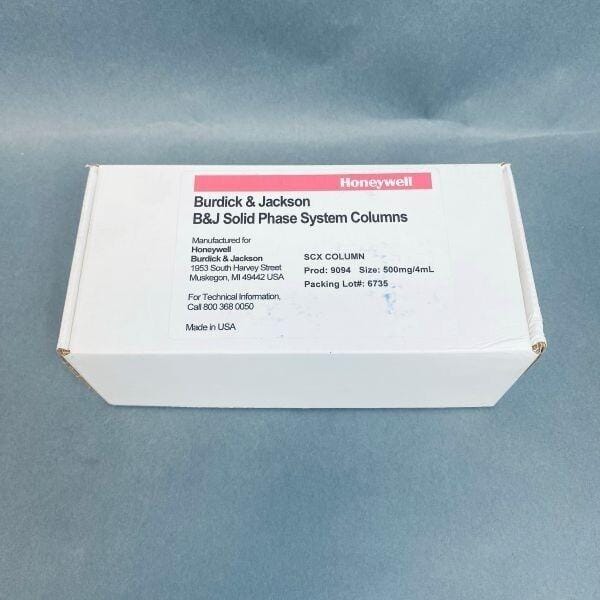 Honeywell B&J Solid Phase SCX Column 500 mg / 4 ml Pack of 50 Columns Chromatography Columns & Reservoirs Honeywell