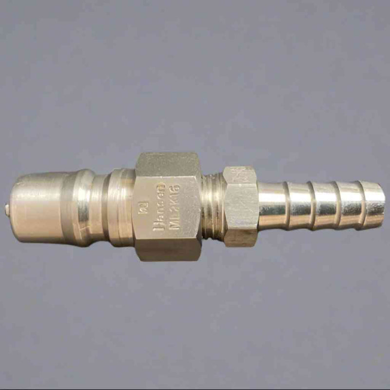 Hydraulic Quick Connect Hose Coupling 1/4 and 3/8 Hose Barbed Fitting Quick Couplers Hanson
