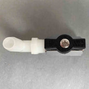 Hypro Mini Ball Valve 3/8 in. Diameter Female Thread with Tee Handle and 90 Degree Elbow Sanitary Fittings Hypro
