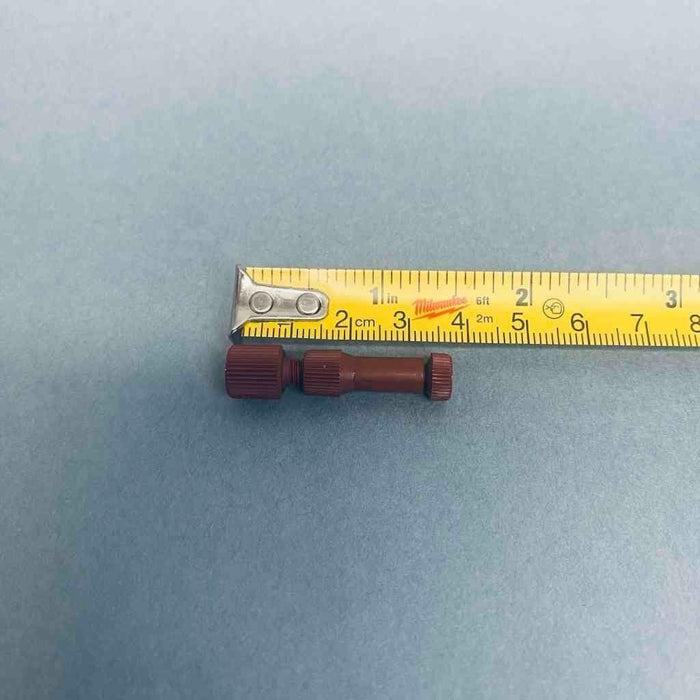 IDEX Connector MicroTight Adapter PEEK Red 1/16 in. OD x 1/32 in. with Fittings Other Fittings & Adapters Idex