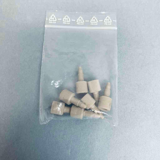 IDEX PEEK One-Piece Fingertight Fitting 1/16 in. OD 10-32 Coned Lot of 7 Fittings LC/MS/GC Idex
