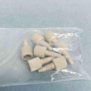 IDEX PEEK One-Piece Fingertight Fitting 1/16 in. OD 10-32 Coned Lot of 7 Fittings LC/MS/GC Idex