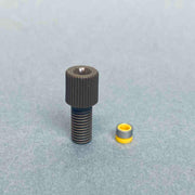 IDEX PEEK Super Flangeless Nut and Ferrule Pack 1/8 in. OD 1/4-28 Thread Pack of 5 Fittings LC/MS/GC Idex