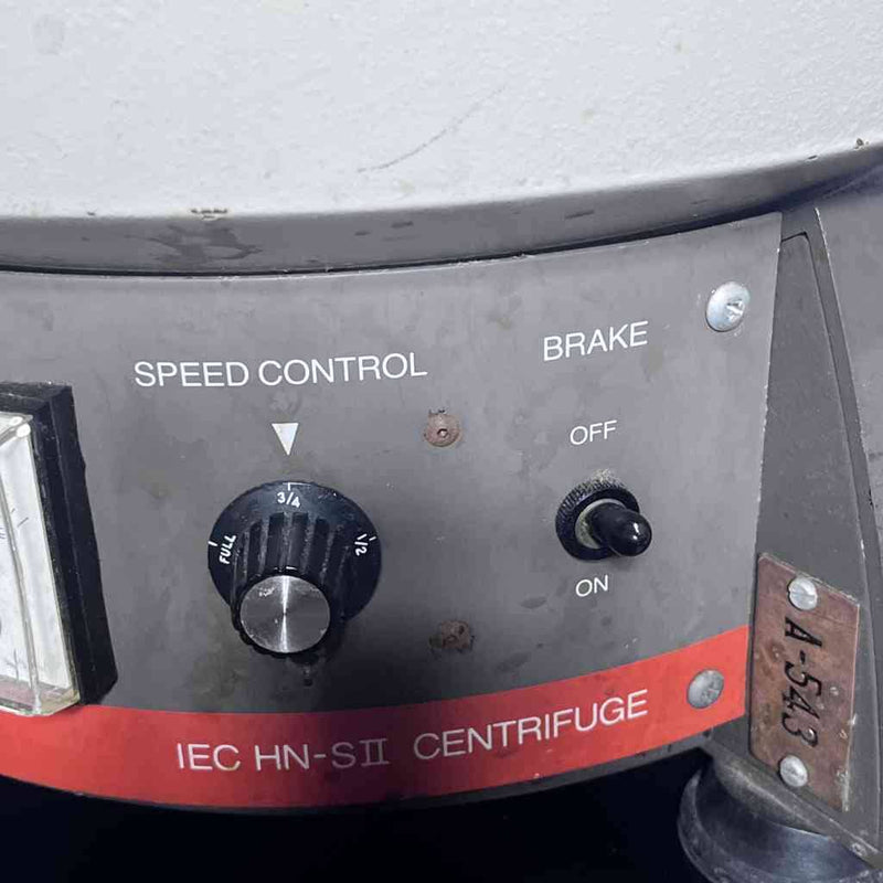 IEC HN-SII Benchtop Centrifuge with Rotor and Inserts for 15ml Tubes Centrifuges IEC