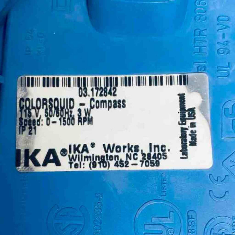IKA Colorsquid - Compass Magnetic Stirrer 0-1500 RPM Overhead Stirrers IKA