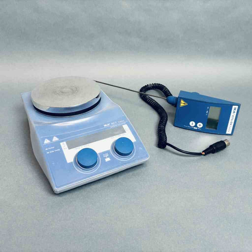 IKA RCT Basic S1 Heater Stirrer with ETS D4 Fuzzy Temperature Controller Lab Equipment::Hotplates, Stirrers & Mantles IKA