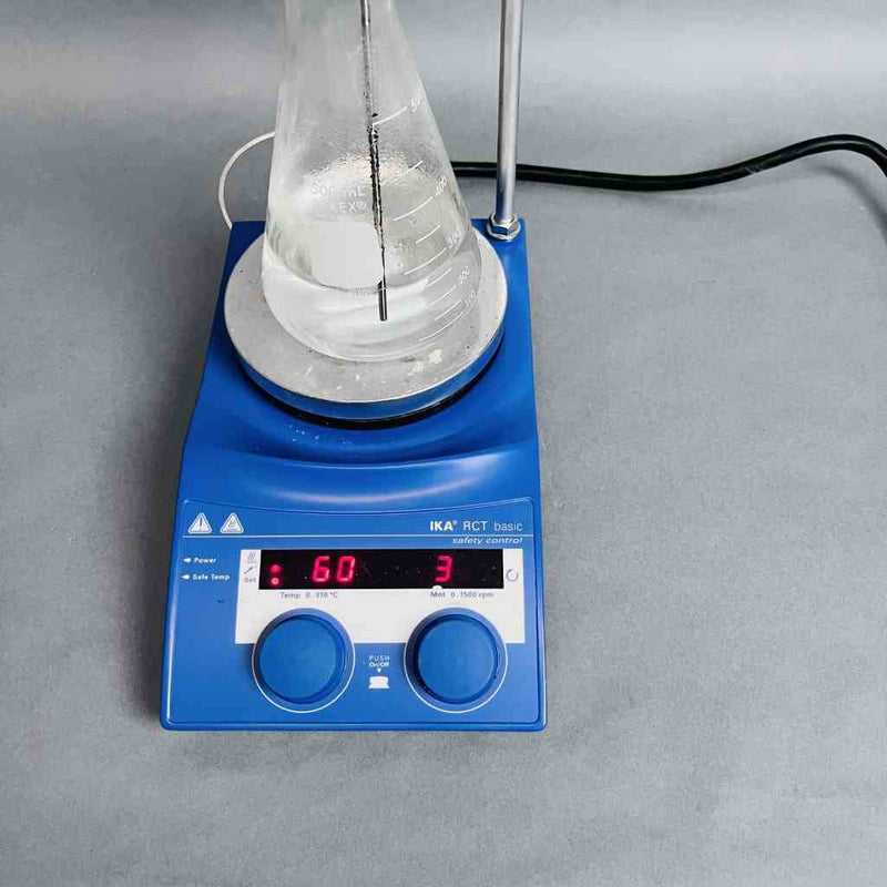 IKA RCTBS1 Hot Plate Stirrer with Stand and Temperature Probe Magnetic Stirrers & Hotplate Stirrers IKA