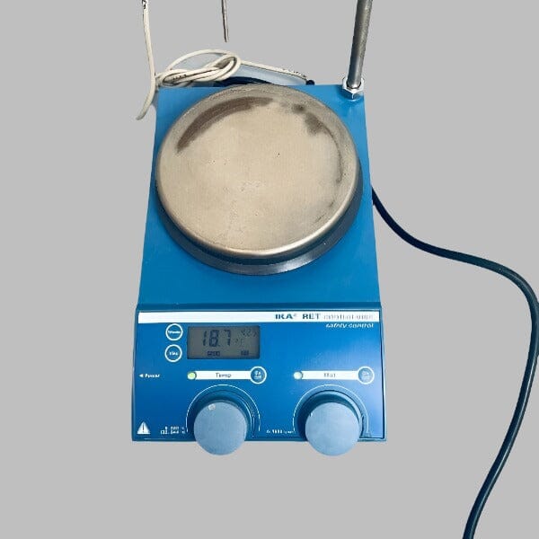 IKA RET Control-Visc Magnetic Hot Plate Stirrer with Temperature Probe Lab Equipment::Hotplates, Stirrers & Mantles Life Sciences Trading