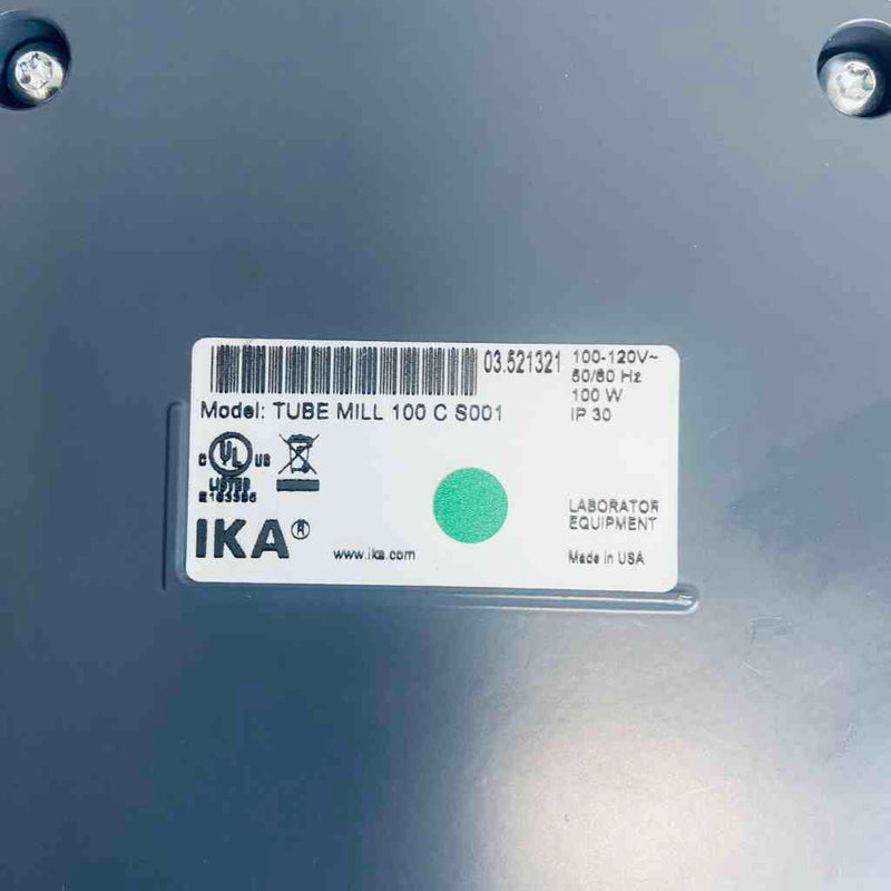 IKA Tube-Mill 100 Control 120V Other Medical & Lab Equipment IKA