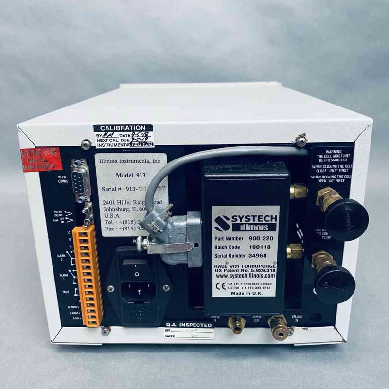 Illinois Instruments Model 913 Oxygen Analyzer Other Medical & Lab Equipment Illinois Instruments