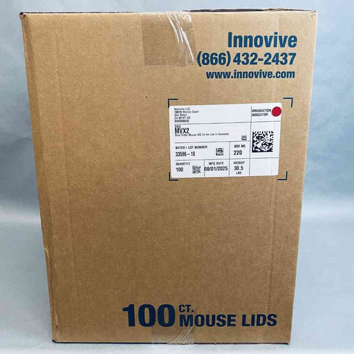 Innovive Dual Filter IVC Lid for Innorack Mouse Cage Case of 100 Lids Animal Science Innovive