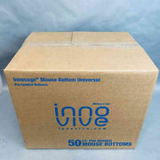 Innovive Mouse Cage Bottom prefilled with Alpha-Dri+ Bedding Case of 50 Bottoms Animal Science Innovive