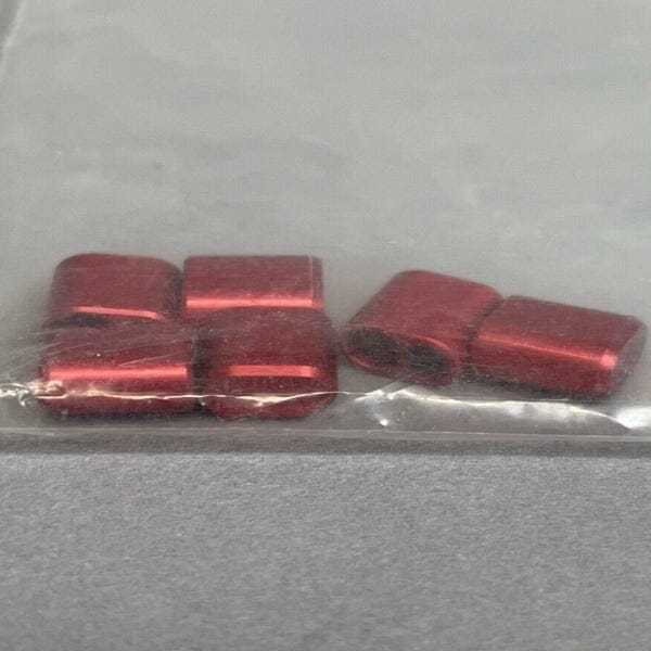 Instech Protective Cap for Magnetic Single Channel Red Aluminum Pack of 6 Caps Other Instech Laboratories