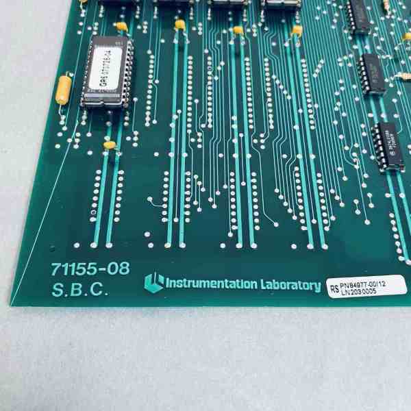 Instrumentation Laboratory PCB 71155-08 S.B.C Board LC/MS/GC Instrumentation Laboratory
