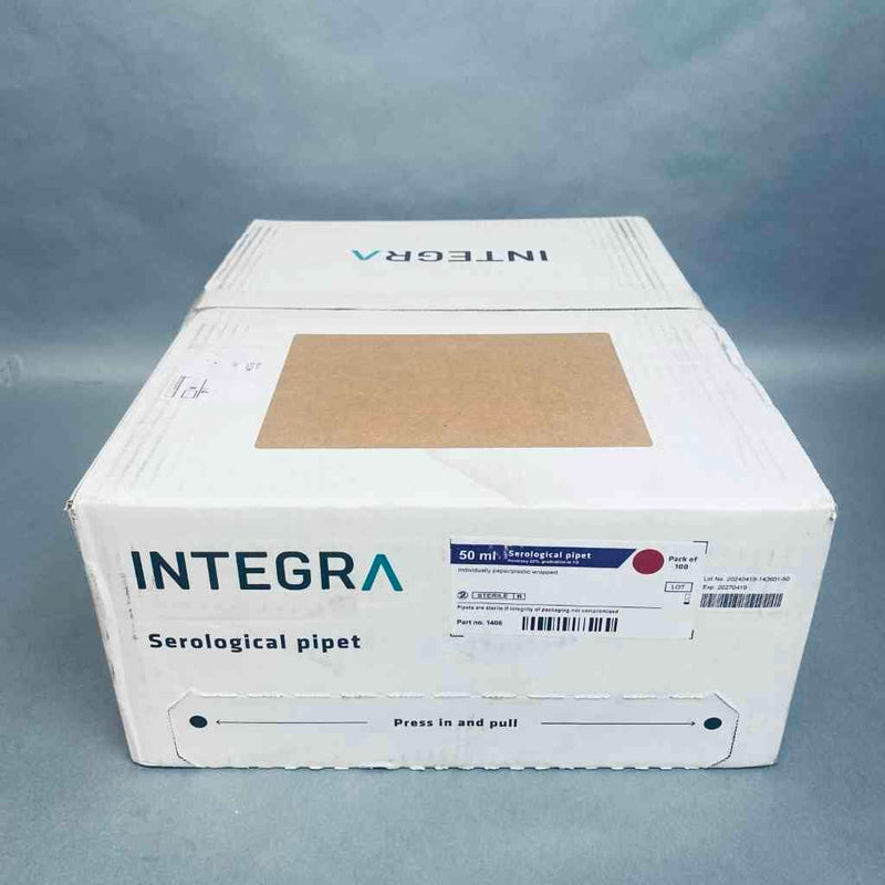 Integra 1406 Serological Pipet 50 ml Individually Wrapped Case of 100 Pipets Pipettes & Pipette Tips INTEGRA