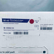 Integra 1406 Serological Pipet 50 ml Individually Wrapped Case of 100 Pipets Pipettes & Pipette Tips INTEGRA