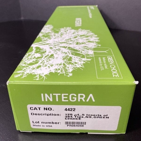 INTEGRA 4422 Pipette Tips 125 ul Green Choice Inserts 5 Racks of 384 Tips Each Pipettes & Pipette Tips Integra