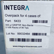 Integra 6433 Pipette Tips 300 ul Viaflo Filtered 20 Racks with 96 Tips Each Pipettes & Pipette Tips INTEGRA