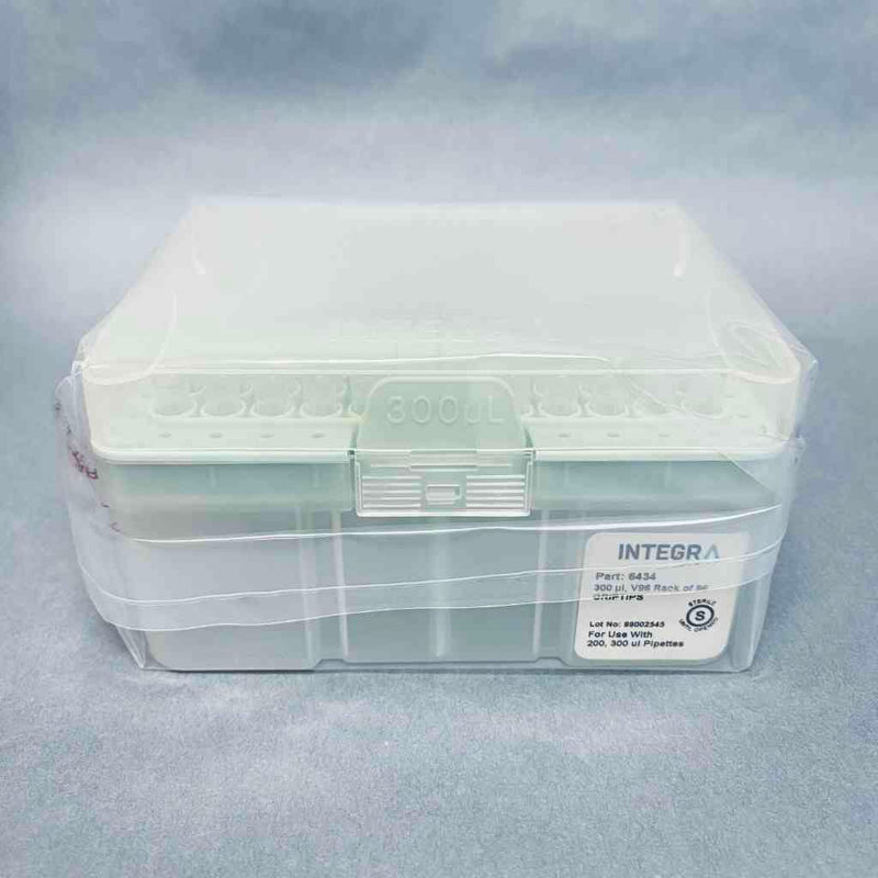 Integra 6434 Pipette Tips 300 ul GripTip Filtered Lot of 10 Racks 96 Tips Each INTEGRA