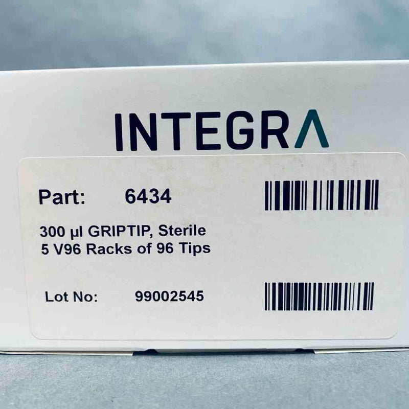 Integra 6434 Pipette Tips 300 ul GripTip Filtered Lot of 10 Racks 96 Tips Each INTEGRA
