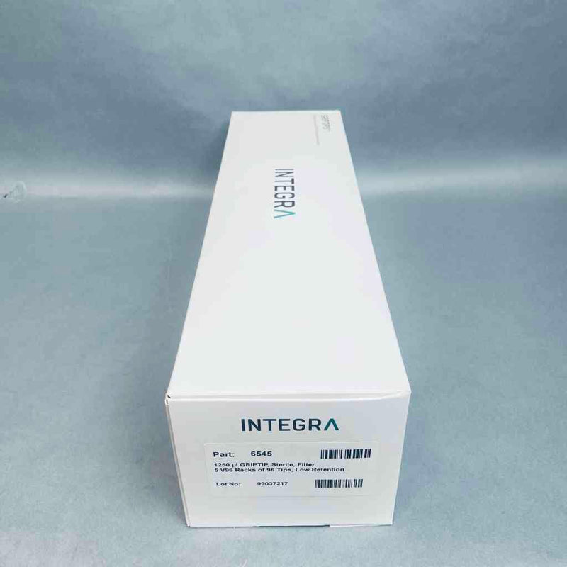 Integra 6545 Pipette Tip 1250 ul GripTip Sterile Low Retention 5 Racks with 96 Tips Each Pipettes & Pipette Tips INTEGRA
