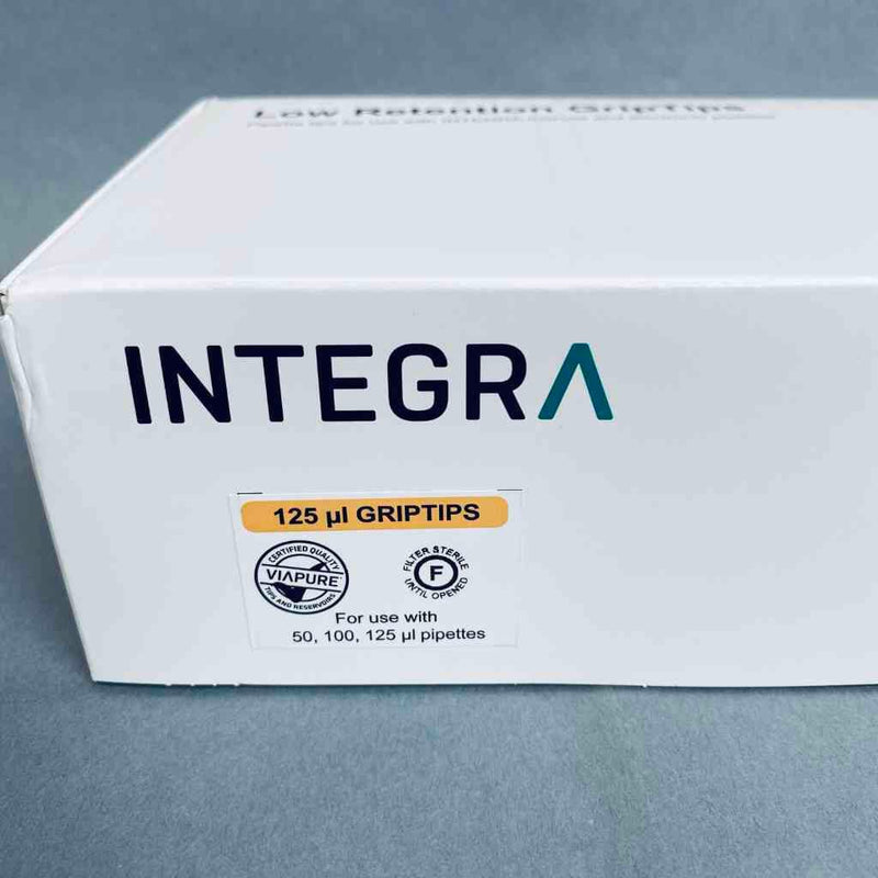 Integra 6565 Pipette Tips 125 ul Filtered Sterile Case of 5 Racks with 384 Tips Each Pipettes & Pipette Tips INTEGRA