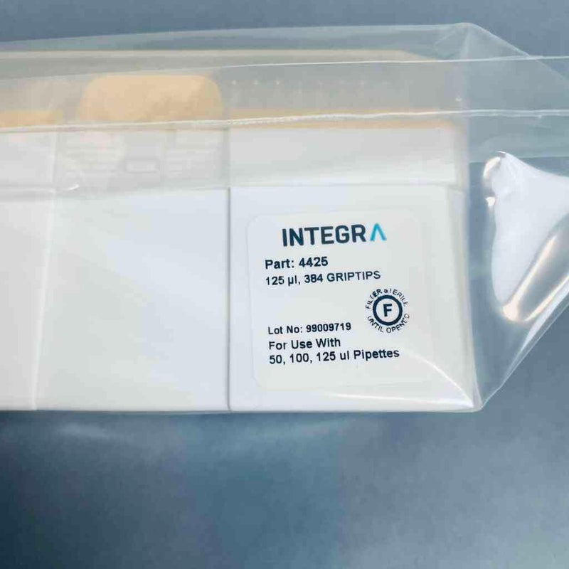 Integra Biosciences Pipette Tip 125 ul Sterile Filtered 4 Racks with 384 Tips Each - Total of 1536 Tips Pipets & Pipette Tips Integra