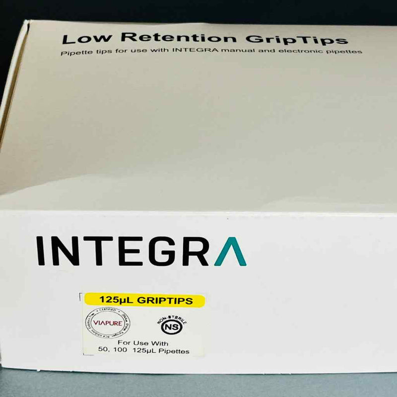 Integra Biosciences Pipette Tip 125 ul Viaflo Low Retention 5 Racks of 384 Tips Each