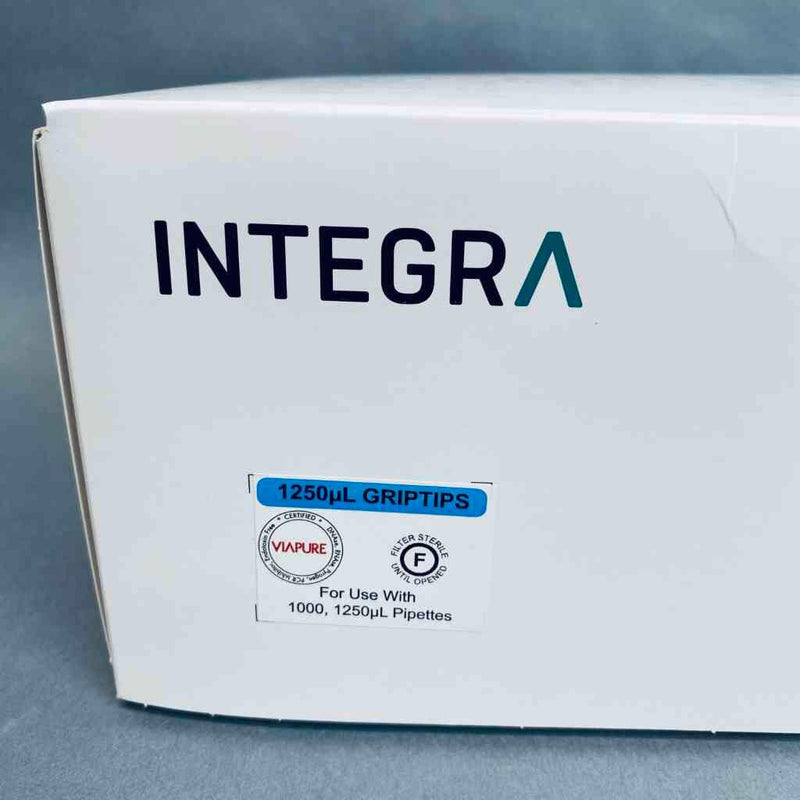 Integra Biosciences Pipette Tip 1250 ul Griptip VIAFLO Sterile Filter 5 Racks Pipets & Pipette Tips Integra