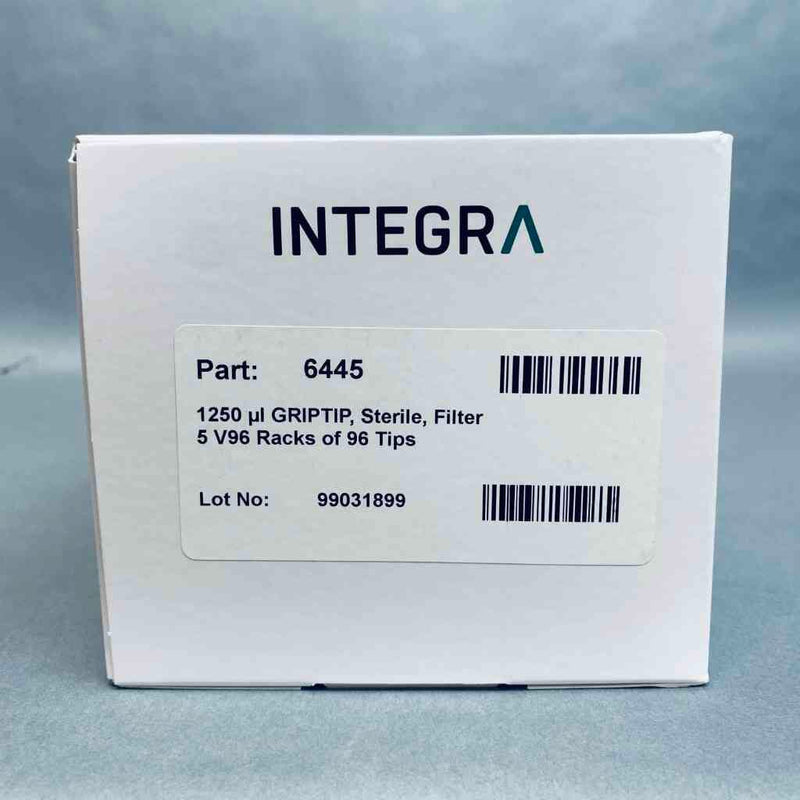 Integra Biosciences Pipette Tip 1250 ul Griptip VIAFLO Sterile Filter 5 Racks Pipets & Pipette Tips Integra
