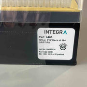 Integra Biosciences Pipette Tips 125 ul GripTip Viaflo 10 Racks of 384 Tips Pipets & Pipette Tips Integra