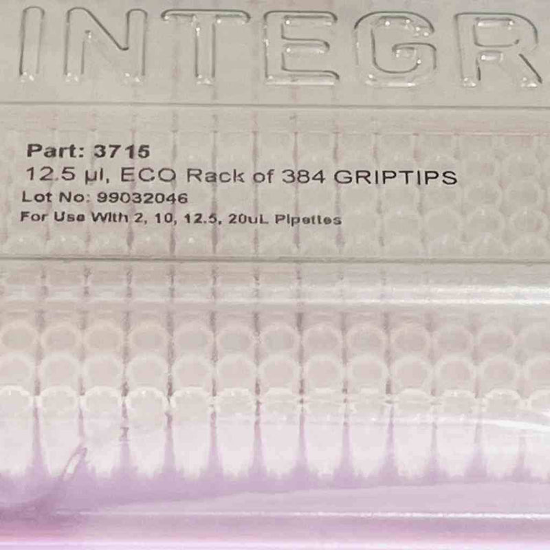 Integra Biosciences Pipette Tips 12.5 ul Sterile Filtered ECO 384-Tip Racks Pipets & Pipette Tips Integra