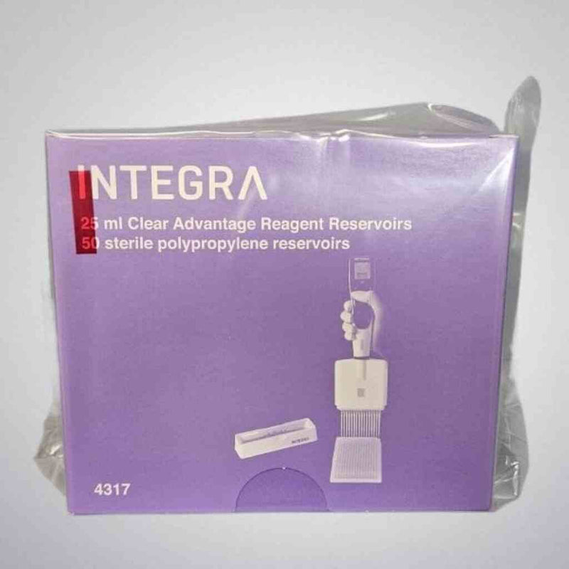 Integra Biosciences Reagent Reservoir 25 ml Polypropylene 100 Basins Reagent Reservoirs Integra
