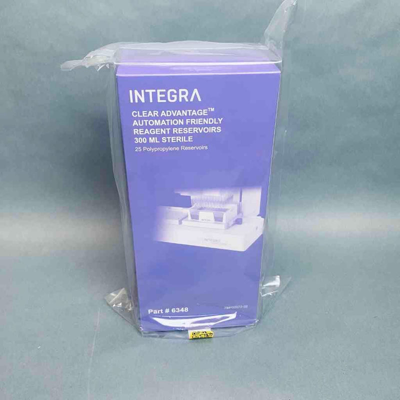 Integra Biosciences Reagent Reservoir 300 ml Sterile Total of 25 Reservoirs Reagent Reservoirs Integra