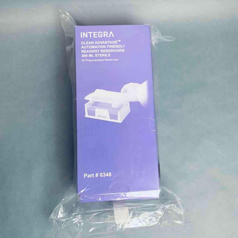 Integra Biosciences Reagent Reservoir 300 ml Sterile Total of 25 Reservoirs Reagent Reservoirs Integra