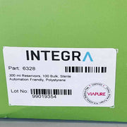 Integra Biosciences Reservoir 300 ml Polystyrene 100 Basins Reagent Reservoirs Integra