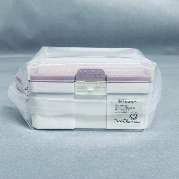 Integra Griptips Pipette Tips 12.5 ul Filtered 4 racks with 384 Tips Each Pipettes INTEGRA
