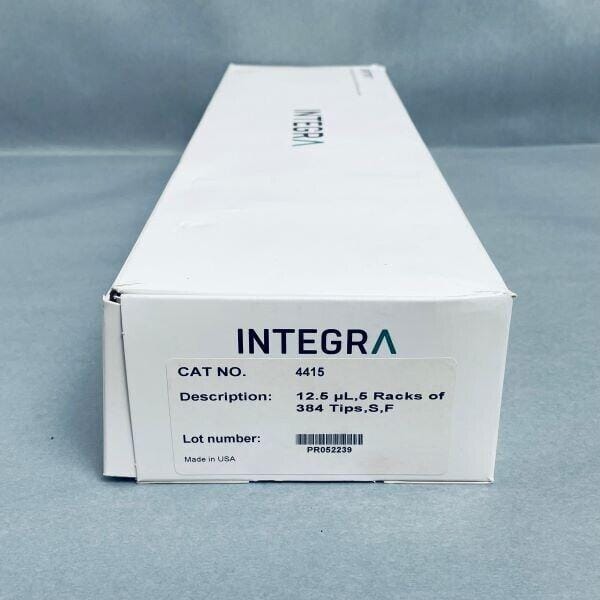 Integra Griptips Pipette Tips 12.5 ul Filtered 4 racks with 384 Tips Each Pipettes INTEGRA