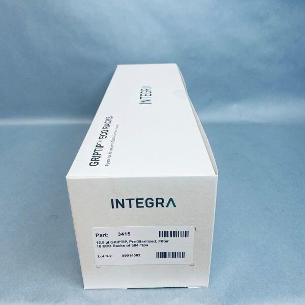 Integra Pipet Tips 12.5 ul Griptip Sterile Filtered ECO Rack Total of 3840 Tips Pipets & Pipette Tips Integra