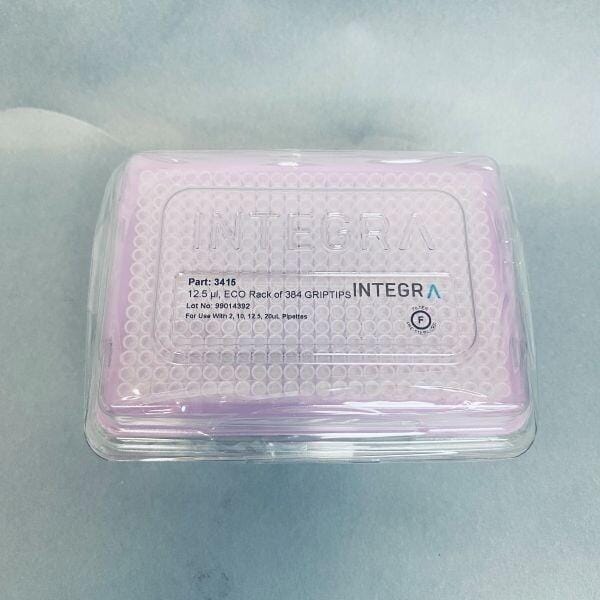 Integra Pipet Tips 12.5 ul Griptip Sterile Filtered ECO Rack Total of 3840 Tips Pipets & Pipette Tips Integra