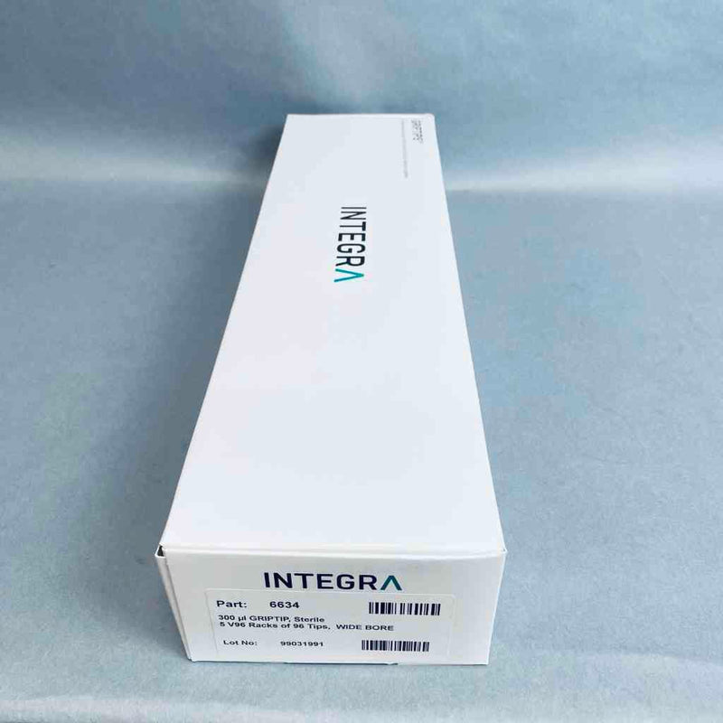 Integra Pipette Tip 300 ul GripTip Sterile Wide Bore 5 Racks with 96 Tips Each Pipets & Pipette Tips Integra