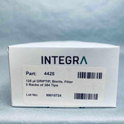Integra Pipette Tips 125 ul Griptip Sterile Filtered 5 Racks with 384 Tips Each Pipets & Pipette Tips Integra