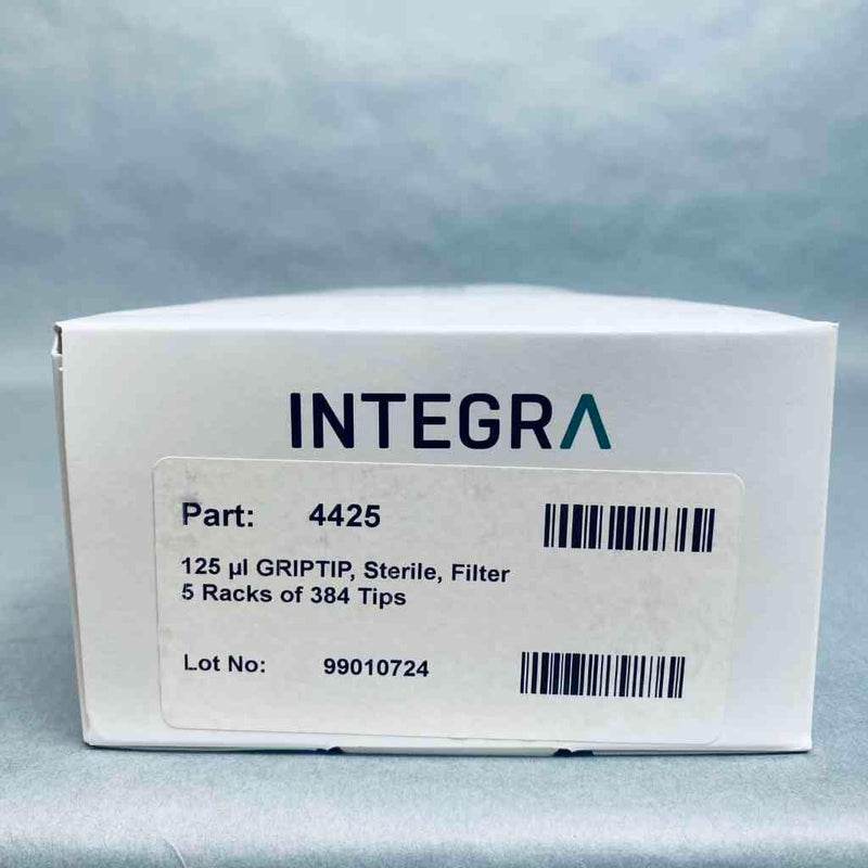 Integra Pipette Tips 125 ul Griptip Sterile Filtered 5 Racks with 384 Tips Each Pipets & Pipette Tips Integra