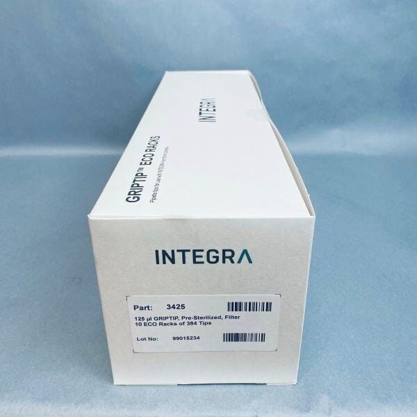 Integra Pipette Tips 125 ul Griptip Sterile Filtered ECO Rack Total of 3840 Tips Pipets & Pipette Tips Integra